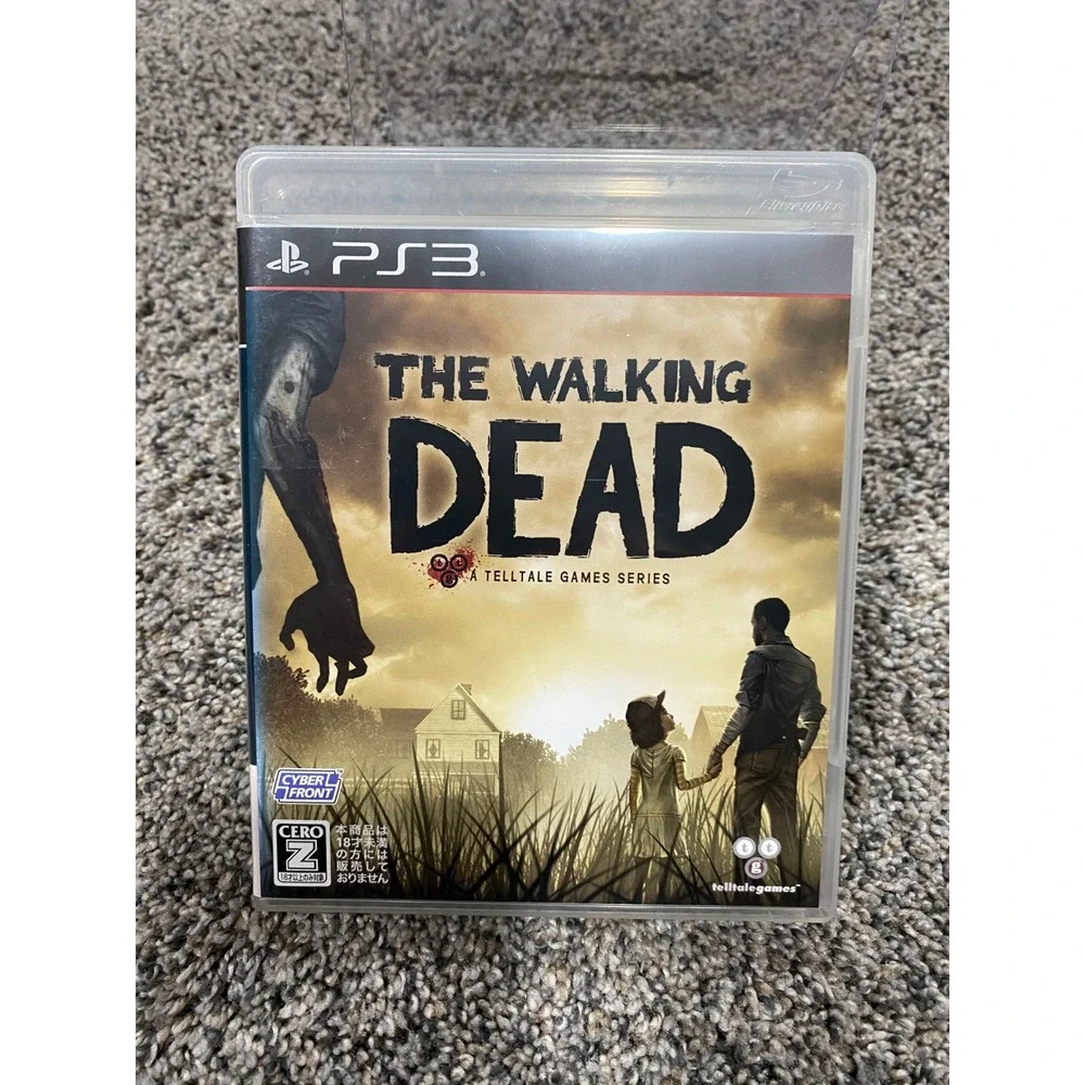 Video Game Sony PS3 The Walking Dead Telltale Games Japan Import Excellent